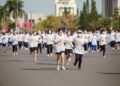 Hàng ngàn sinh viên hưởng ứng chạy 21 ngày với S-Race Online miền Trung