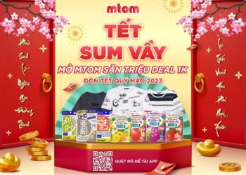 Sàn MTOM tung triệu deal 1K, nghìn đơn mỗi ngày chào đón Tết Quý Mão
