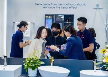Gian hàng Châu âu giữa lòng thành phố tại triển lãm Quốc tế Vietbuild 2023