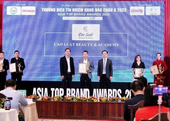 Cao Luật Beauty Academy vinh dự nhận giải thưởng “Thương Hiệu Tín Nhiệm Hàng Đầu Châu Á – Asia Top Brand Award 2023”