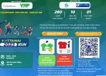 Chạy gây quỹ Mottainai 2023″Trao yêu thương, nhận hạnh phúc”