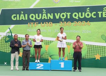 Giải Quần Vợt Quốc Tế ITF U18 – J30 Ninh Bình 2 Chính Thức Bế Mạc