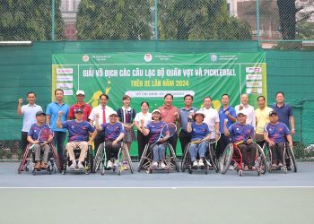 VTF Tổ Chức Khai Mạc Giải Vô Địch Các CLB Quần Vợt & Pickleball Trên Xe Lăn 2024