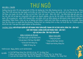 Giải Vô địch Quần vợt Nữ Phong trào toàn quốc – Giải Thời trang & Năng khiếu Nữ Phong trào – Gian hàng trưng bày – Đặc sản vùng miền”