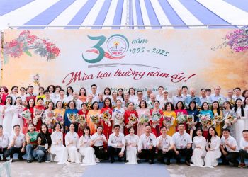 Hội khóa K31 THPT Vân Nội: Dấu ấn 30 năm Ngày tựu trường