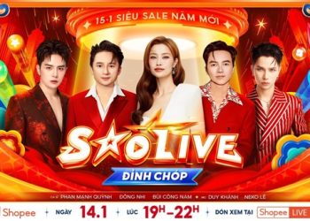Chưa gì đã nôn nao đến Tết với dàn sao “vuýp” đổ bộ tại đại tiệc Shopee Live 15.1