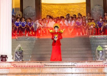 Ca Sĩ Nhí Nguyễn Ngọc Khánh Tâm gây xúc động với những ca khúc ca ngợi quê hương tại “Tuổi Thơ Cùng Di Sản”
