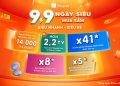 Shopee 9.9 nâng tầm trải nghiệm giao nhận, ghi nhận đơn hỏa tốc 1H tăng gấp 5 lần, đơn hàng cồng kềnh tăng gấp 8 lần