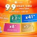 Shopee 9.9 nâng tầm trải nghiệm giao nhận, ghi nhận đơn hỏa tốc 1H tăng gấp 5 lần, đơn hàng cồng kềnh tăng gấp 8 lần