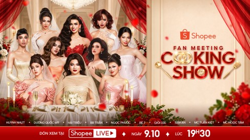 Đám cưới online và Mật Lệnh Táo Vàng: Chuỗi livestream giải trí sắp bùng nổ trên Shopee dịp 10.10